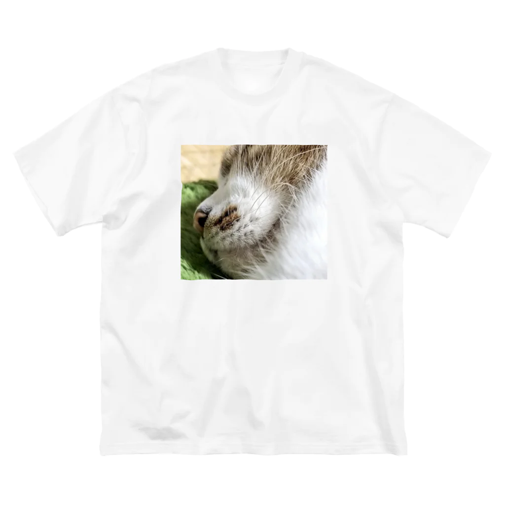 まなみのねこのウィスカーパッド ビッグシルエットTシャツ