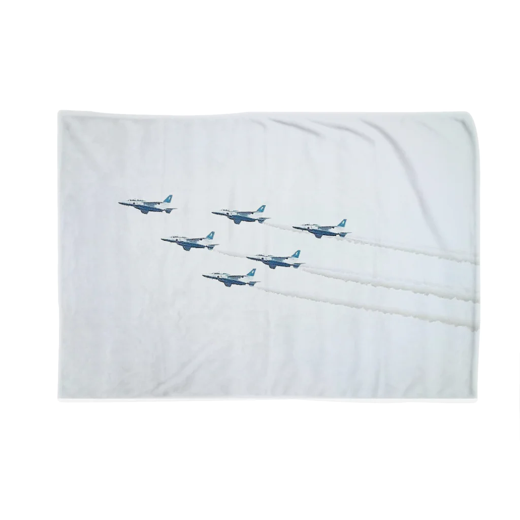 Anna’s galleryのBLUE IMPULSE✈️💨 Blanket