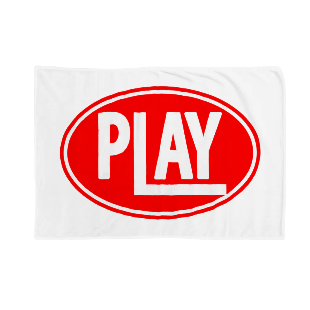 PLAY clothingのELLIPSE LOGO  R ② Blanket