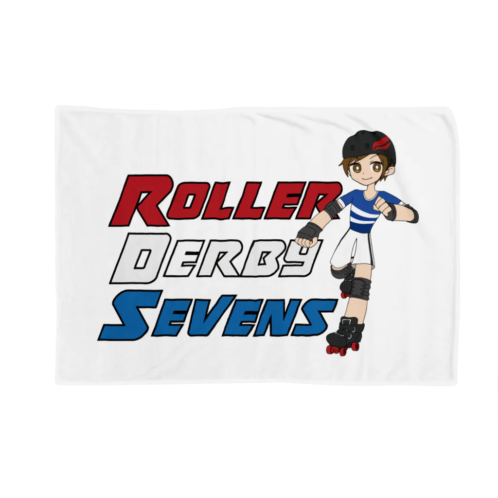 Roller Derby SevensのRoller Derby Sevens (Nanasuke) ブランケット