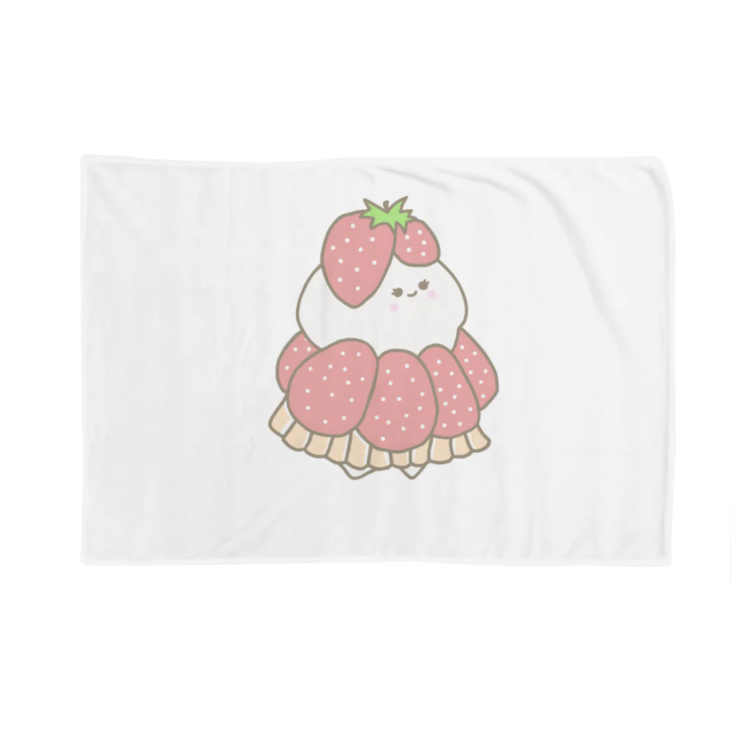 さきまるらんどのいちごタルトのタルトちゃん🍓 Blanket