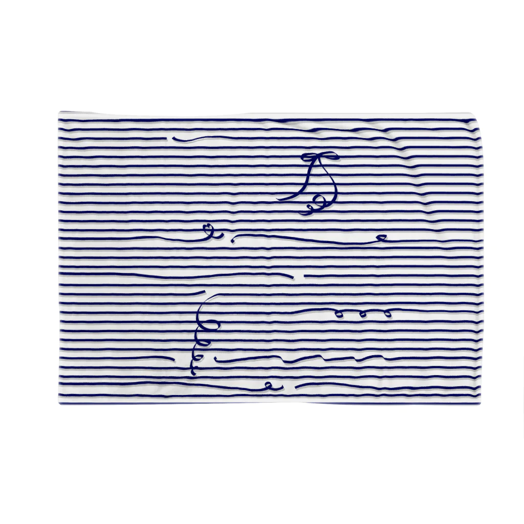 dizzyのNavy Stripes ブランケット