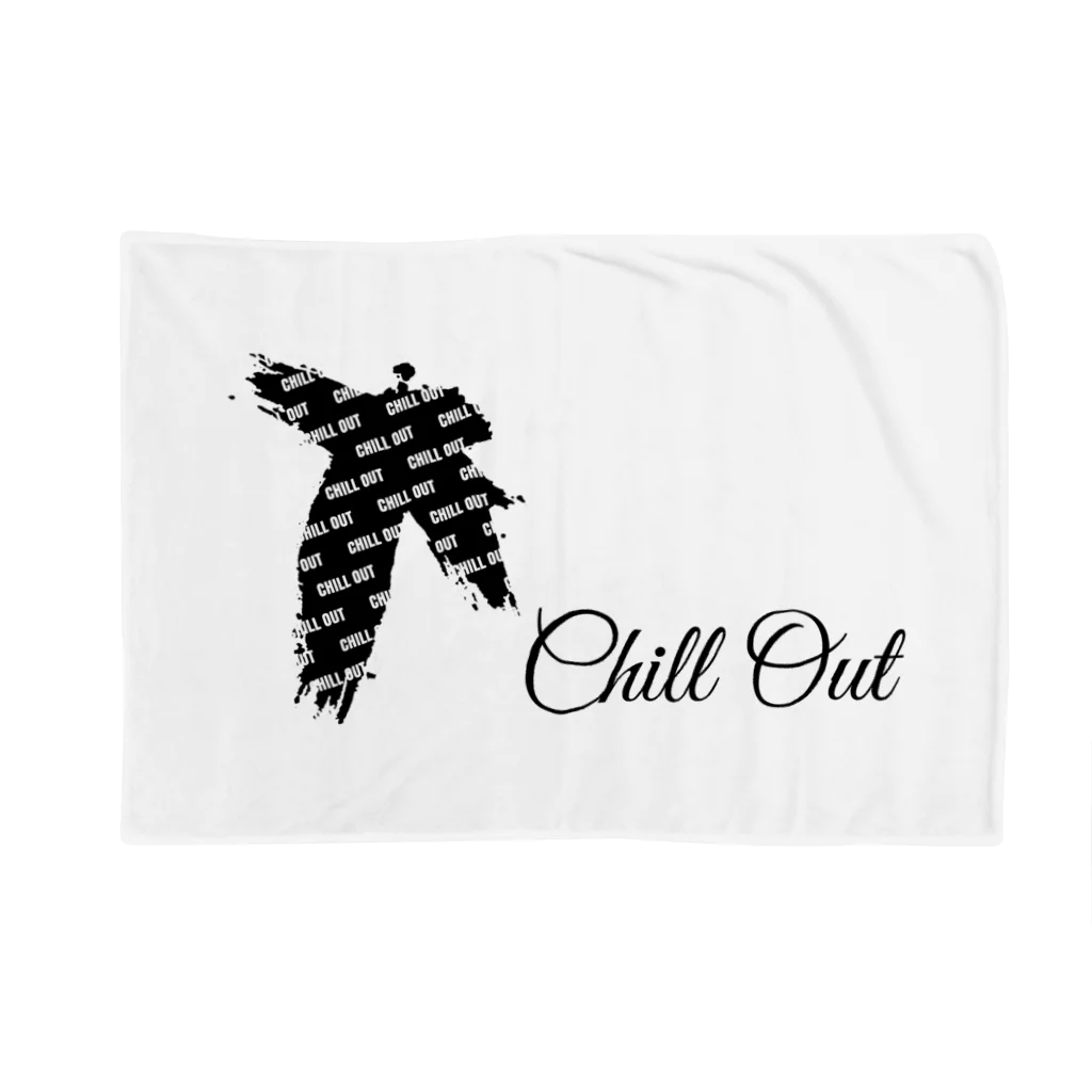  CHILL OUTの CHILL OUT ブランケット ブランケット