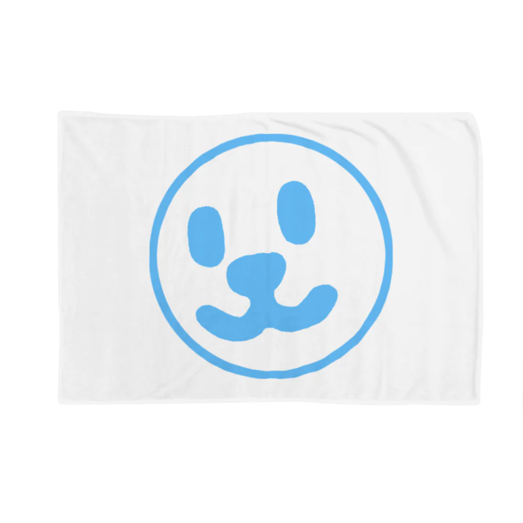 週刊少年ライジングサンズのSmile Face Blue Line Blanket