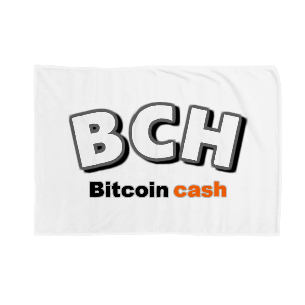 BBdesignのBCH ビットコインキャッシュ ブランケット