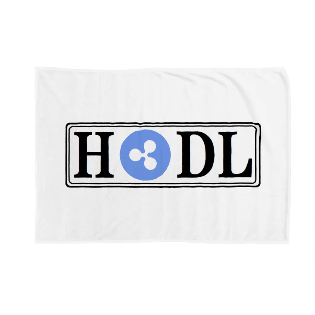 BBdesignのxrp ripple hodl ブランケット