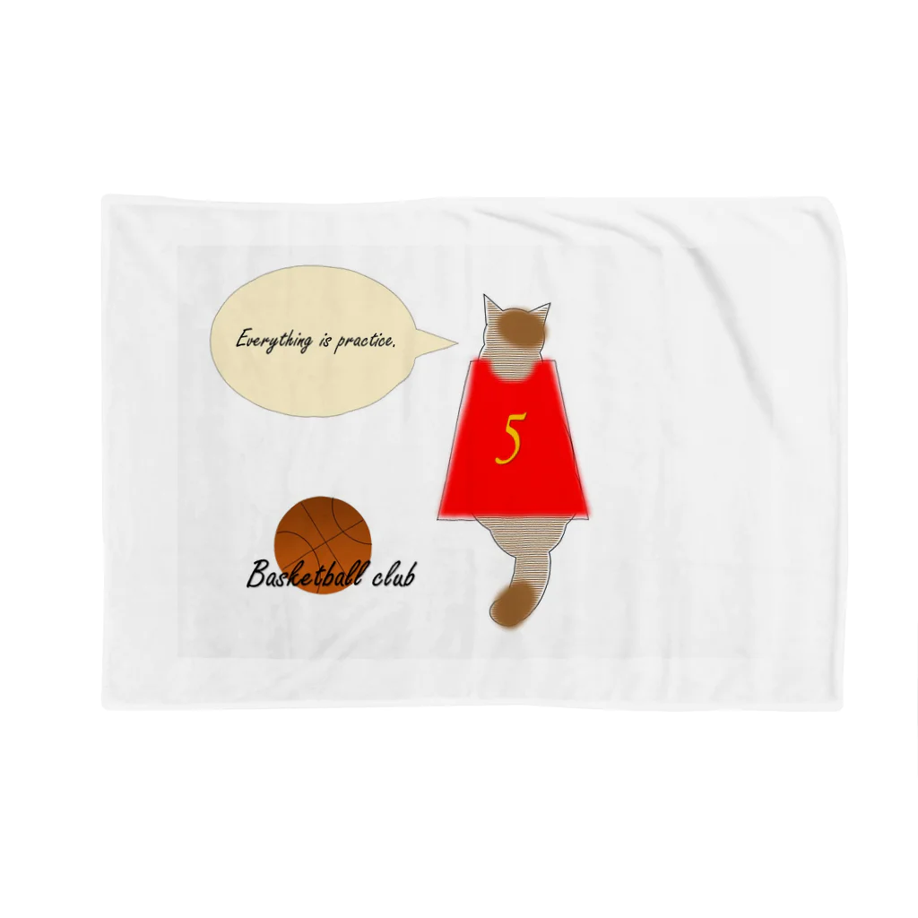 julyのバスケ部　トラ猫 Blanket