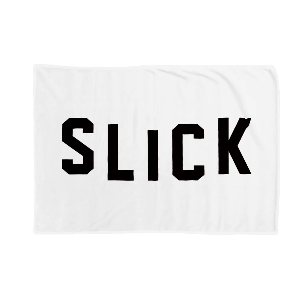 AliviostaのSLICK スリック ロゴ Blanket