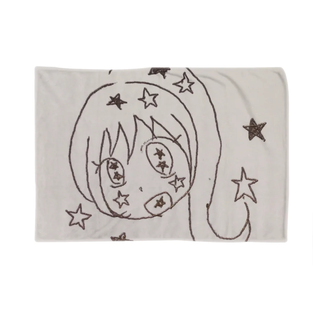 ハピなるショップの星の女の子 Blanket