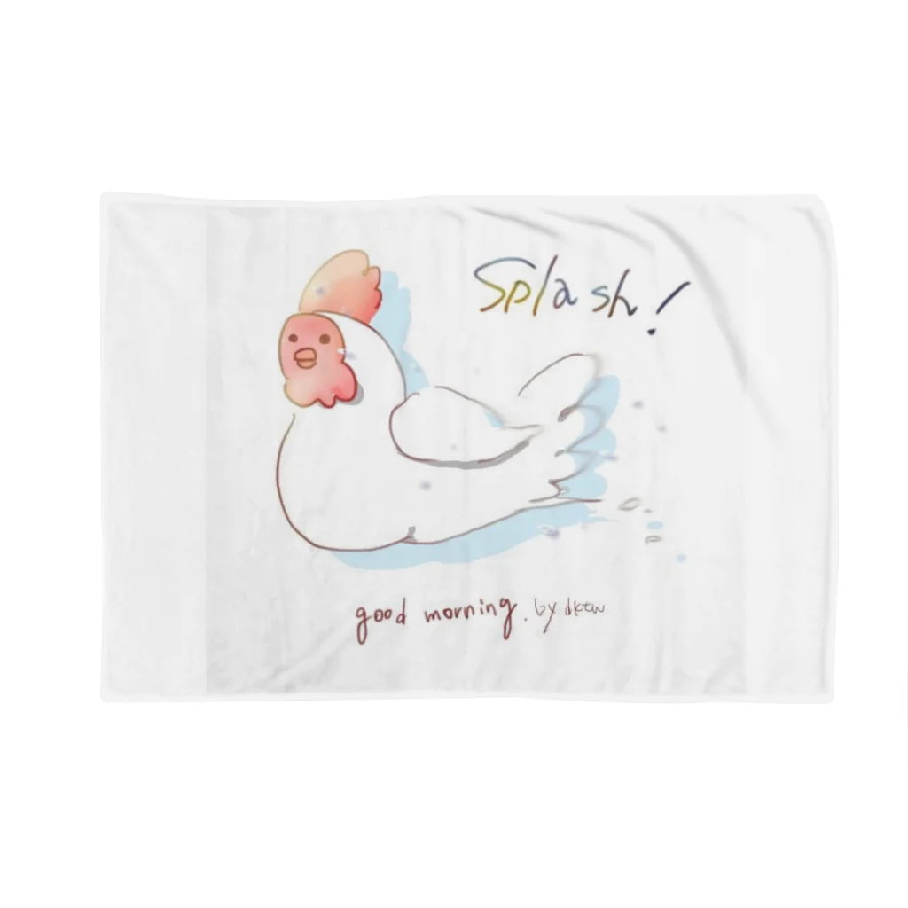 🐓のSPLASH CHICKEN  Blanket