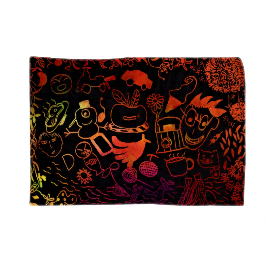 tanu-タヌ-のI love  collection  Blanket