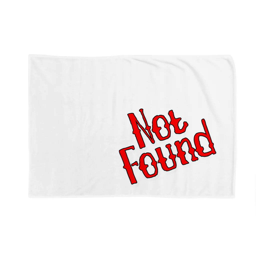 Not Found ShopのNot Found ブランケット