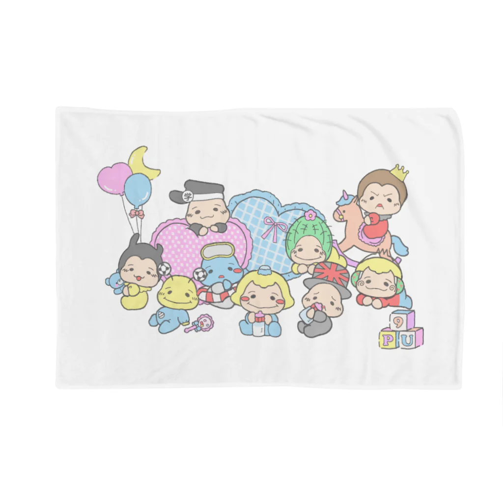 🦄👑 Precious Boyのねむぷぅ01 Blanket