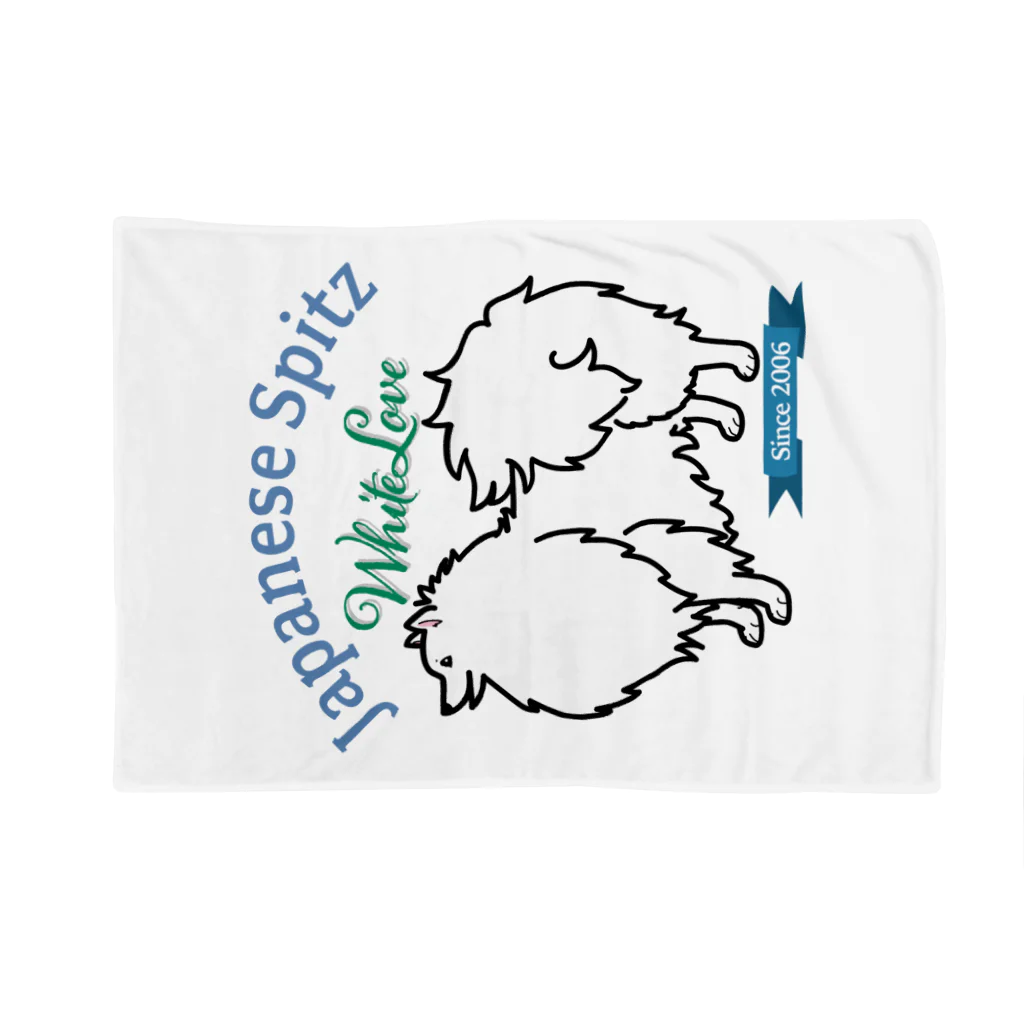 spitzclanのWhiteLove犬舎Ver. Blanket