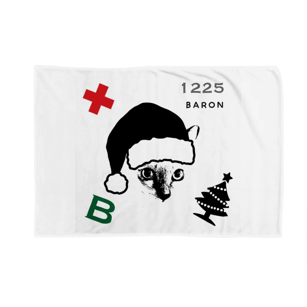 BARONのBARON christmas Blanket