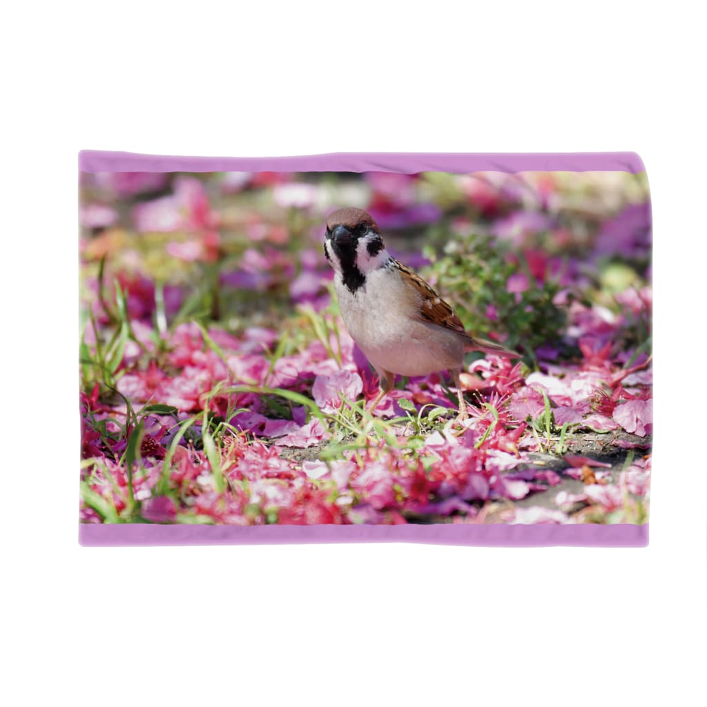 “すずめのおみせ” SUZURI店の桜の絨毯 Blanket