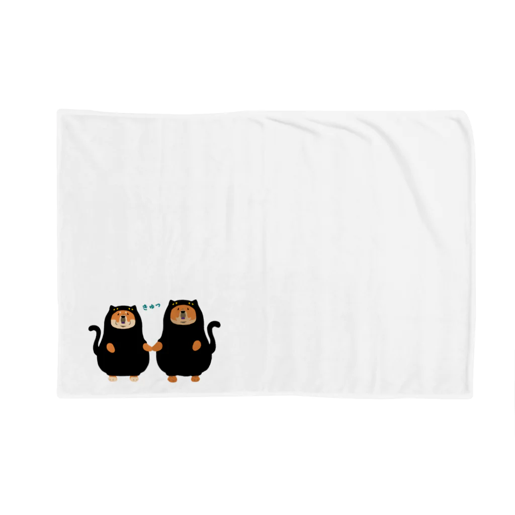 Qooroの猫かぶりチャウさん　手つなぎ兄弟 Blanket