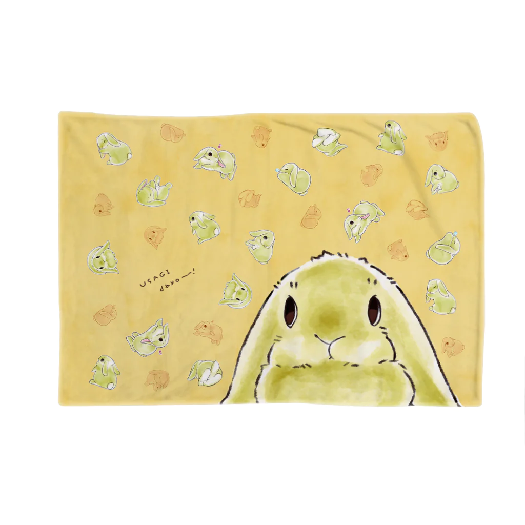 ふじゆらのUSAGI dayo～！ Blanket