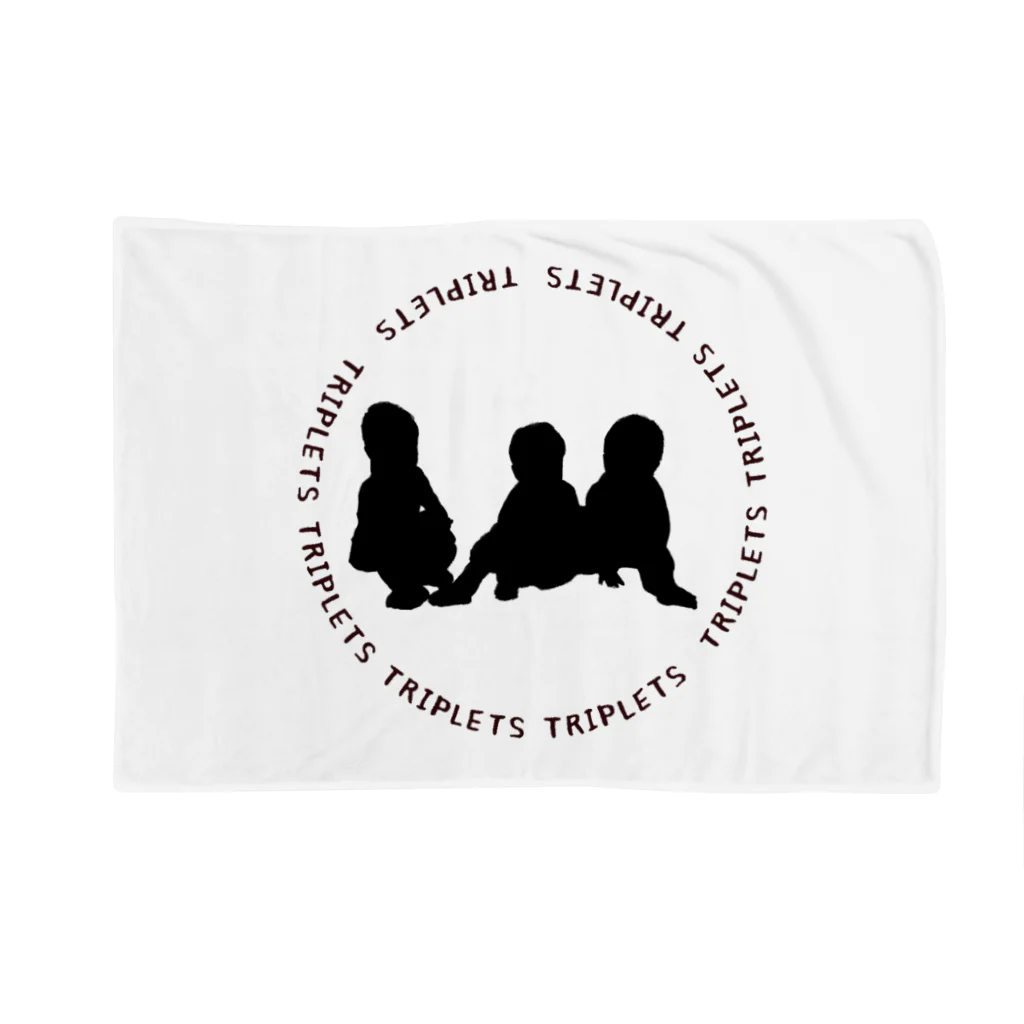 多胎児応援し隊のtriplets Blanket