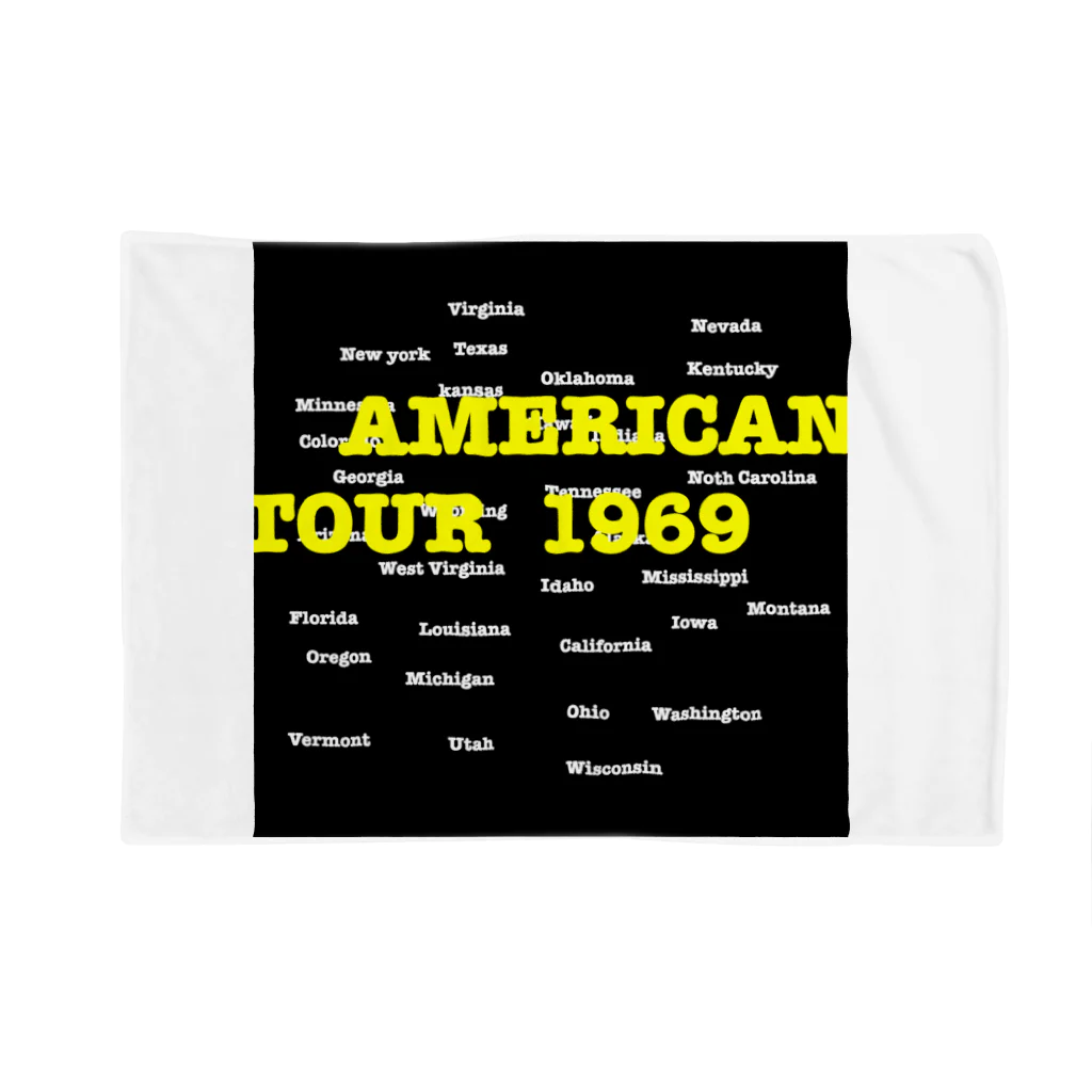 NEON_LINEのAMERICAN TOUR ブランケット