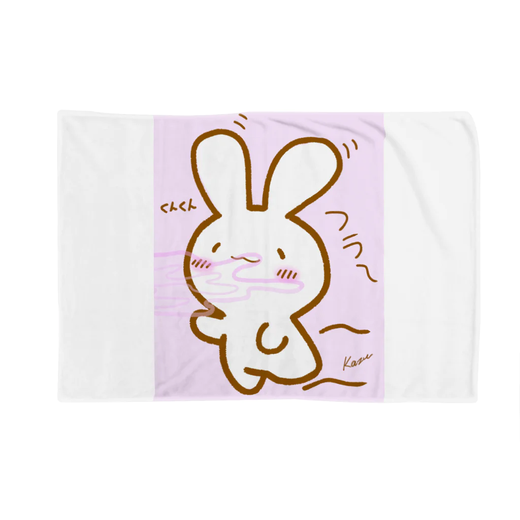 けあうさSHOPの誘われけあうさ Blanket