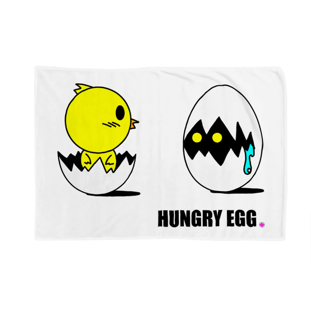 PLUM  VILLAGEの『HUNGRY EGG』「・・・ん？」 ブランケット