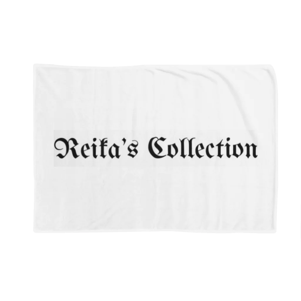 cocoのReika's Collectionロゴ入りアイテム ブランケット