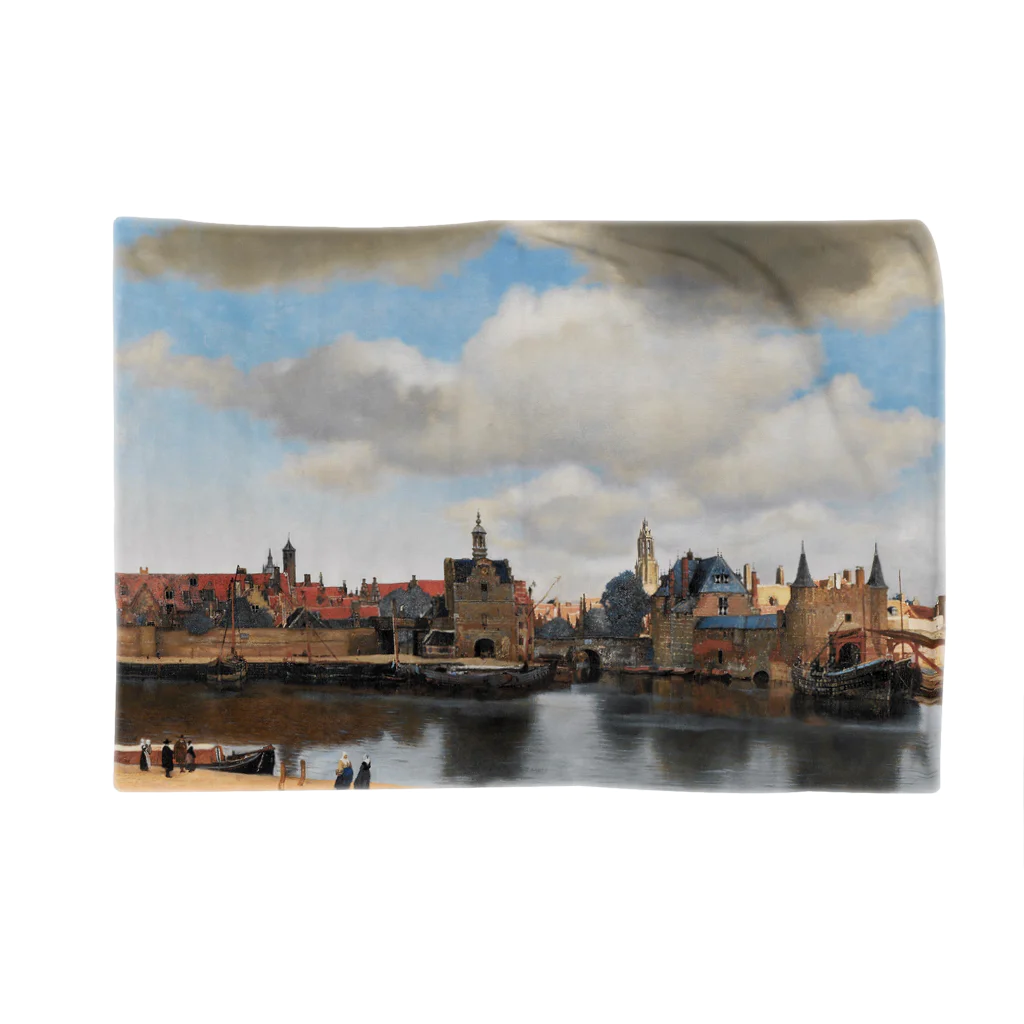 世界美術商店のデルフト眺望 / View of Delft Blanket