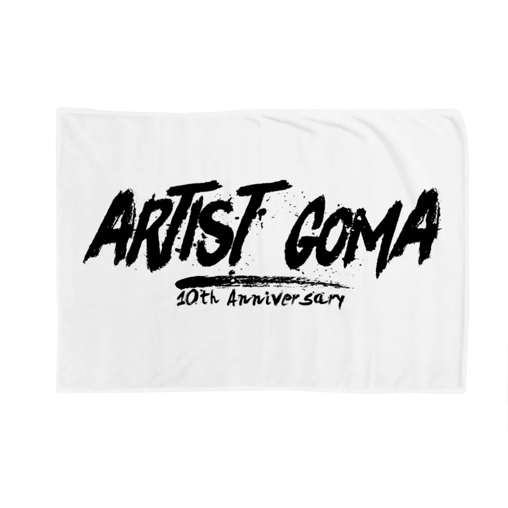 GOMA【公式】のGOMA１０周年ロゴグッズ ブランケット