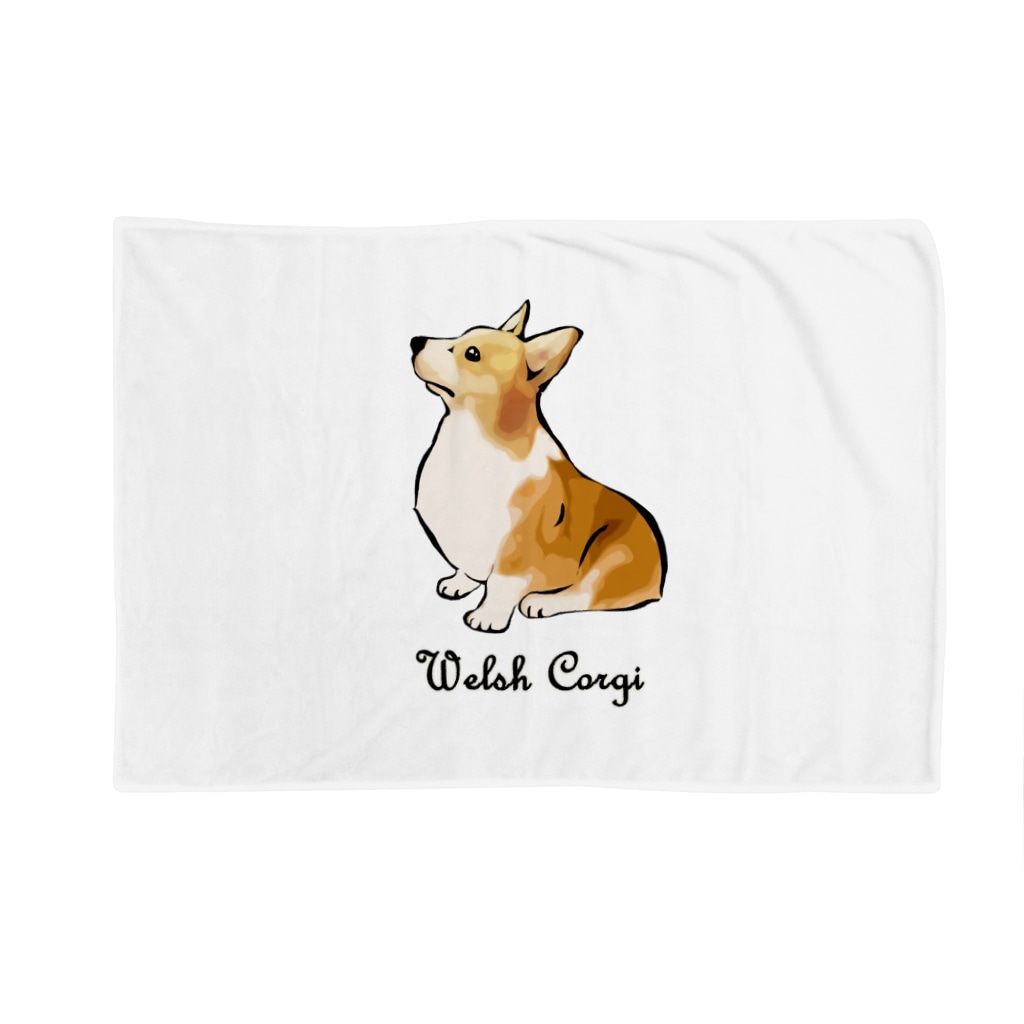 犬グッズの店しえるぶるーのコーギー　～犬種シリーズ～ Blanket