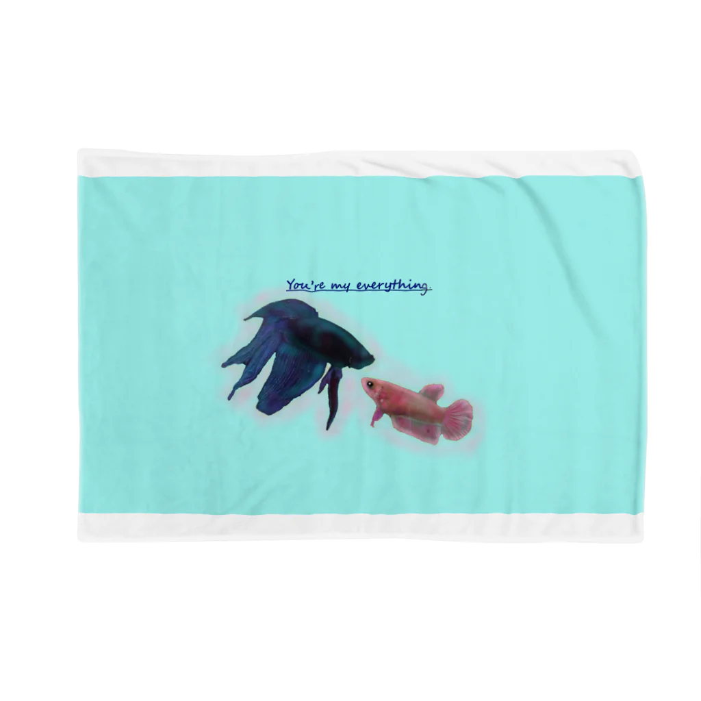 ♡BE HAPPY♡の恋する魚たち Blanket