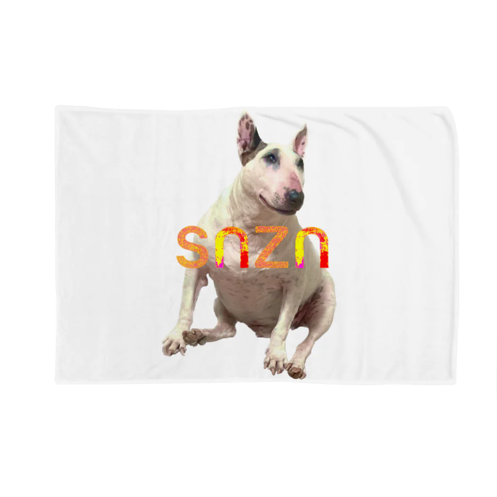 snznのsnzn_BullTerrier Blanket