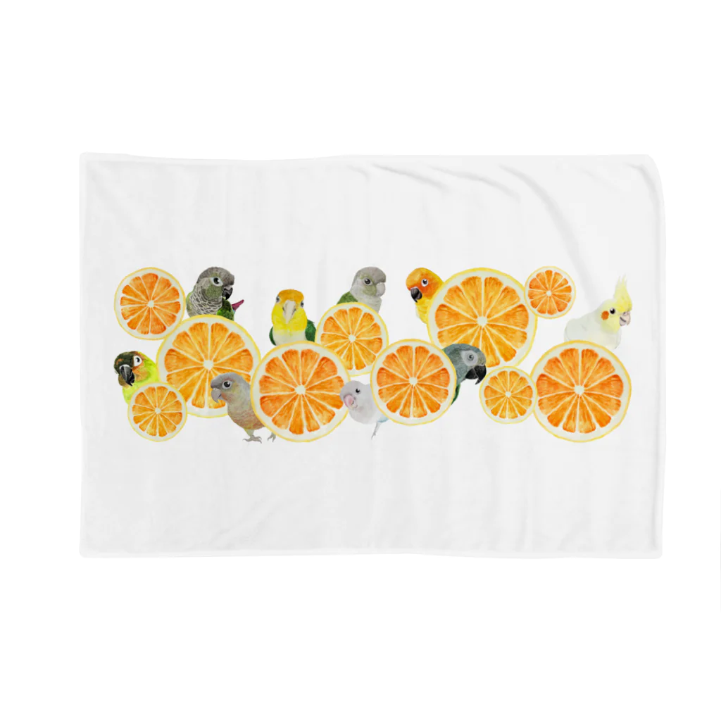 mariechan_koboの060 Citrus Hide and Seek Blanket