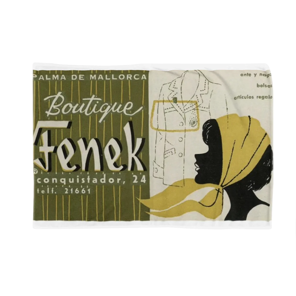 YS VINTAGE WORKSのスペイン・マヨルカ島パルマ　Boutique Fenek 1960S Blanket