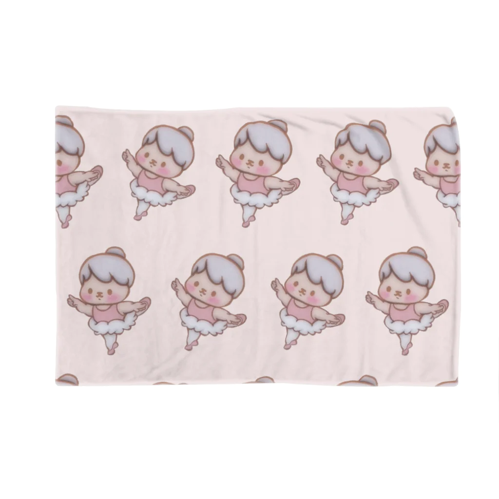 BabyBallerina🩰ONLINESHOPのベビーバレリーナ　アラベスクピンク Blanket