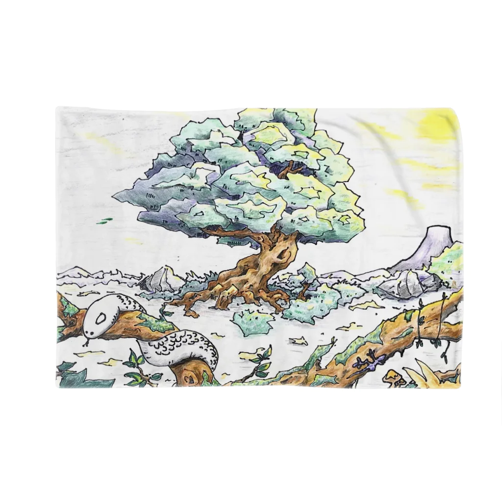 ろくむしの世界樹の木 Blanket