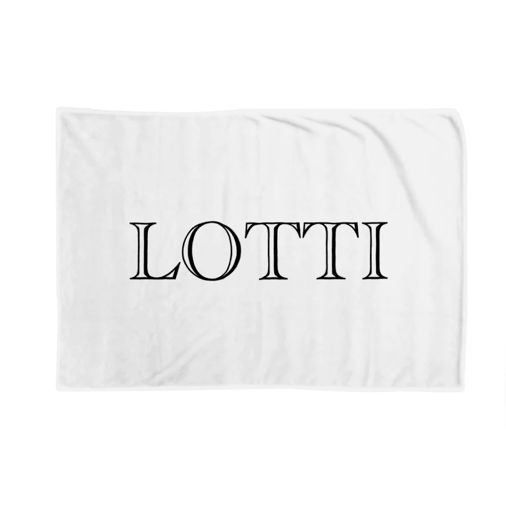 LOTTIのWHITE LOTTI ブランケット