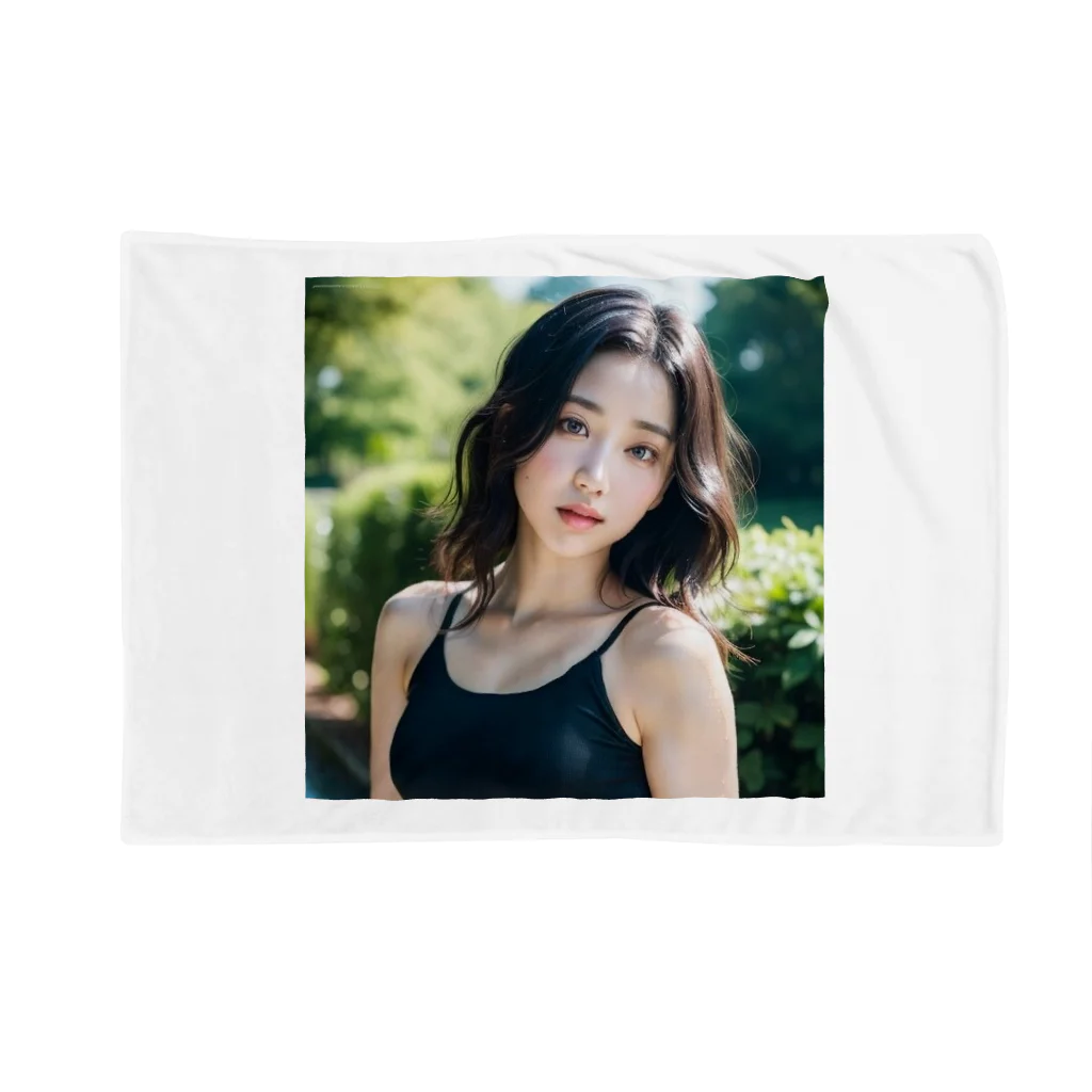 AI美女（appurin）公式グッズの斎藤綾華 Blanket