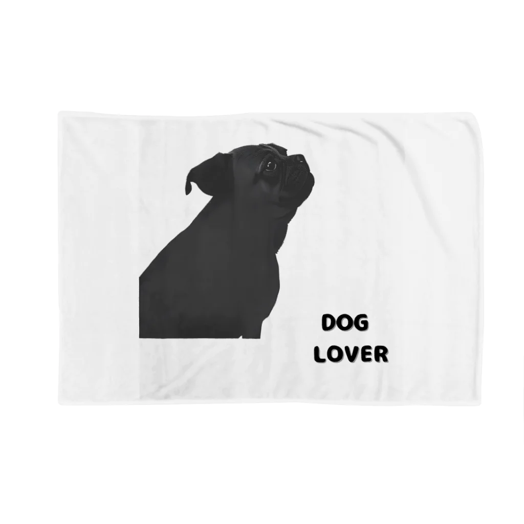 DOG LOVERのDOG LOVER（パグ） Blanket
