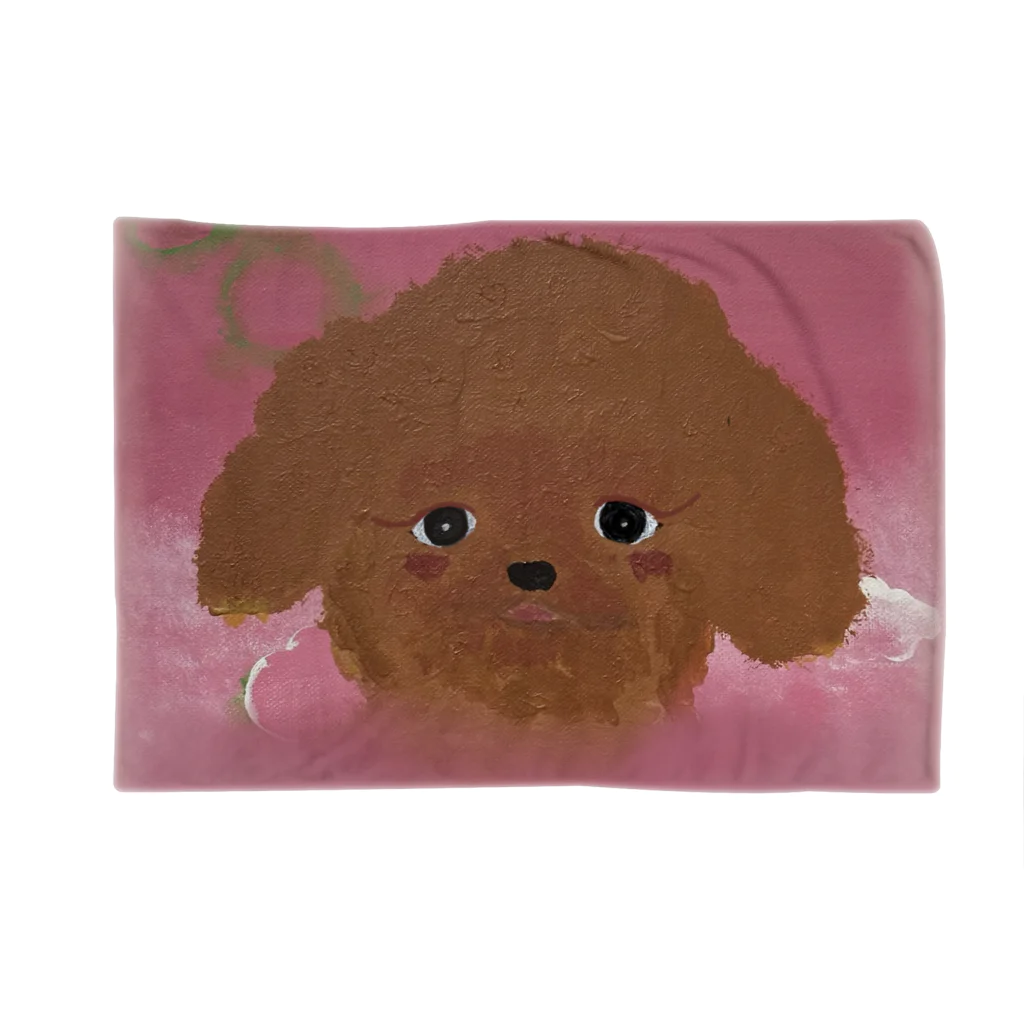 Yappyのtoy poodle？？？ ブランケット