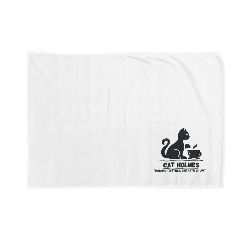  cat Holmesのdaily life at home Blanket