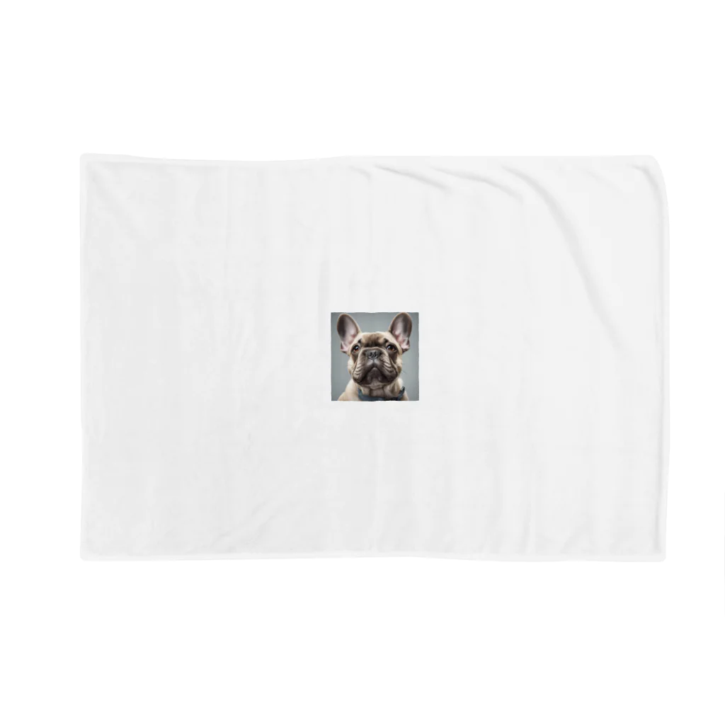 smile_happyのfrench bulldog Blanket