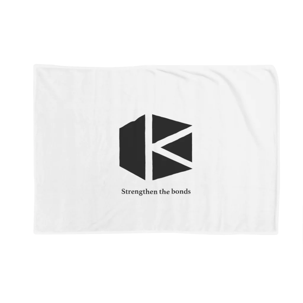 KubographyのKubography Black Logo Blanket