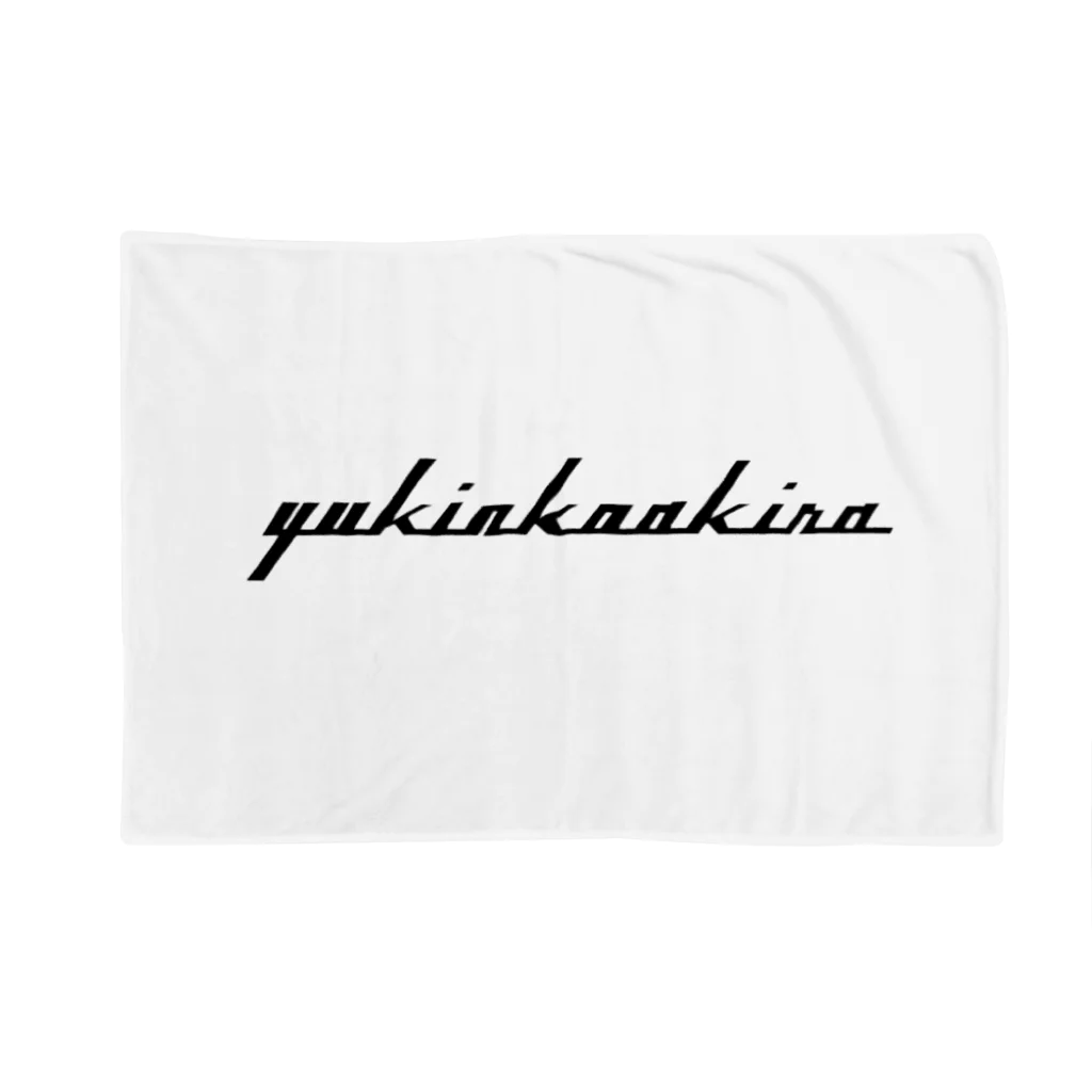 Yukinko Akira factoryのYukinko Akiraロゴ Blanket