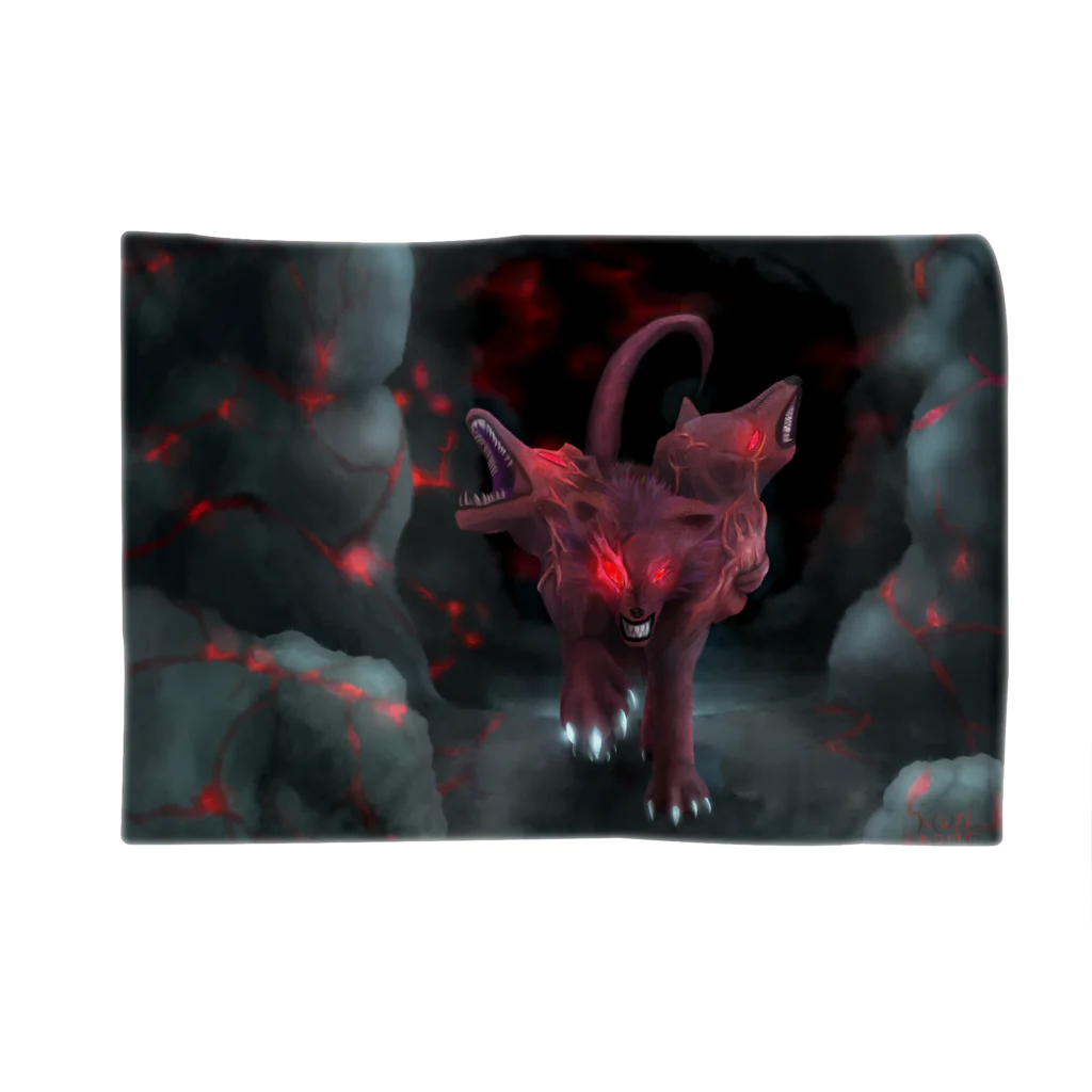 REDMOON_SAPPOROの魔獣ケルベロス（冥界の入口） Blanket