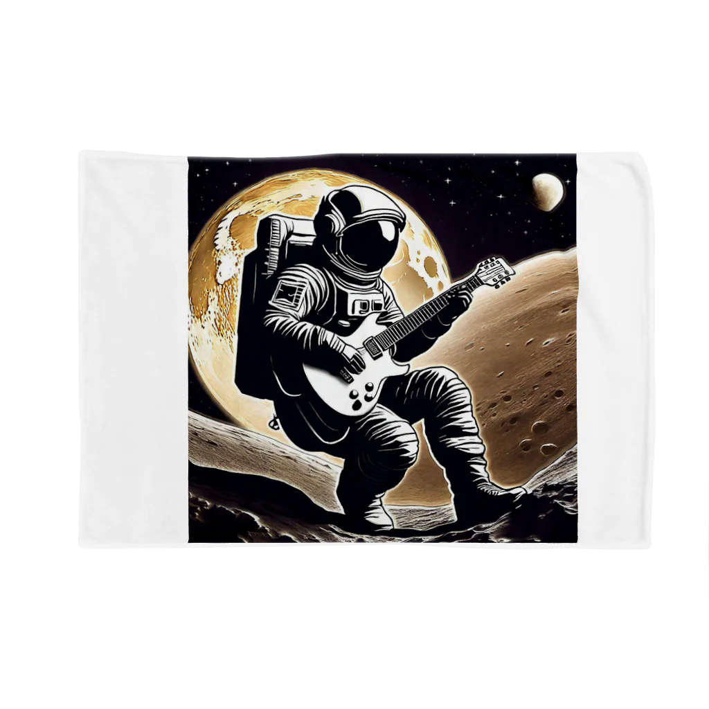 宇宙開発デザイン科の月面のギタリスト Blanket