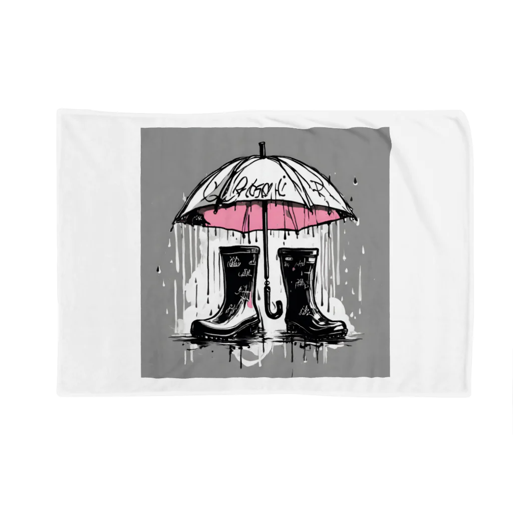 HI_MA_RIの雨の日 Blanket