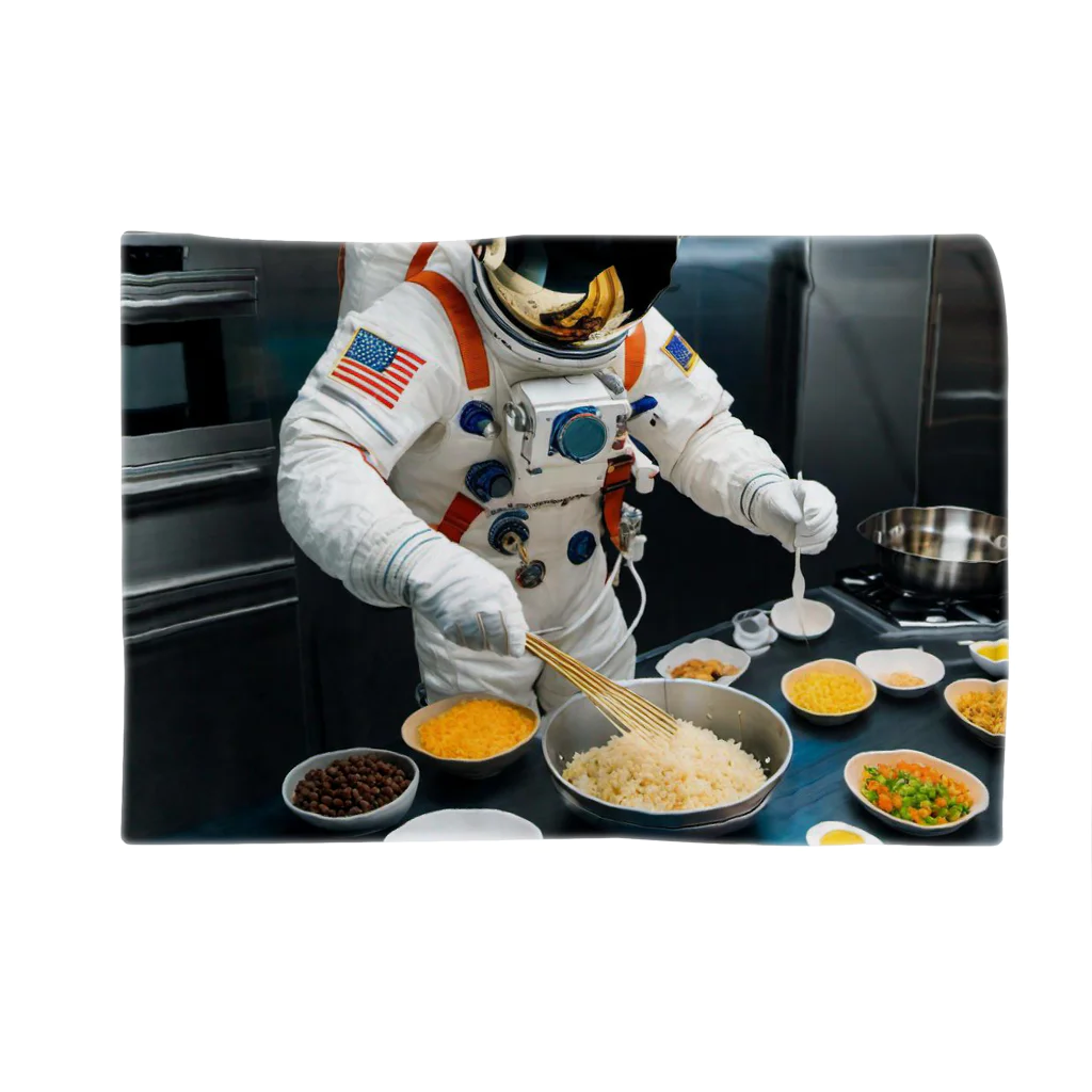 宇宙開発デザイン科のスペースクッキング炒飯編 Blanket