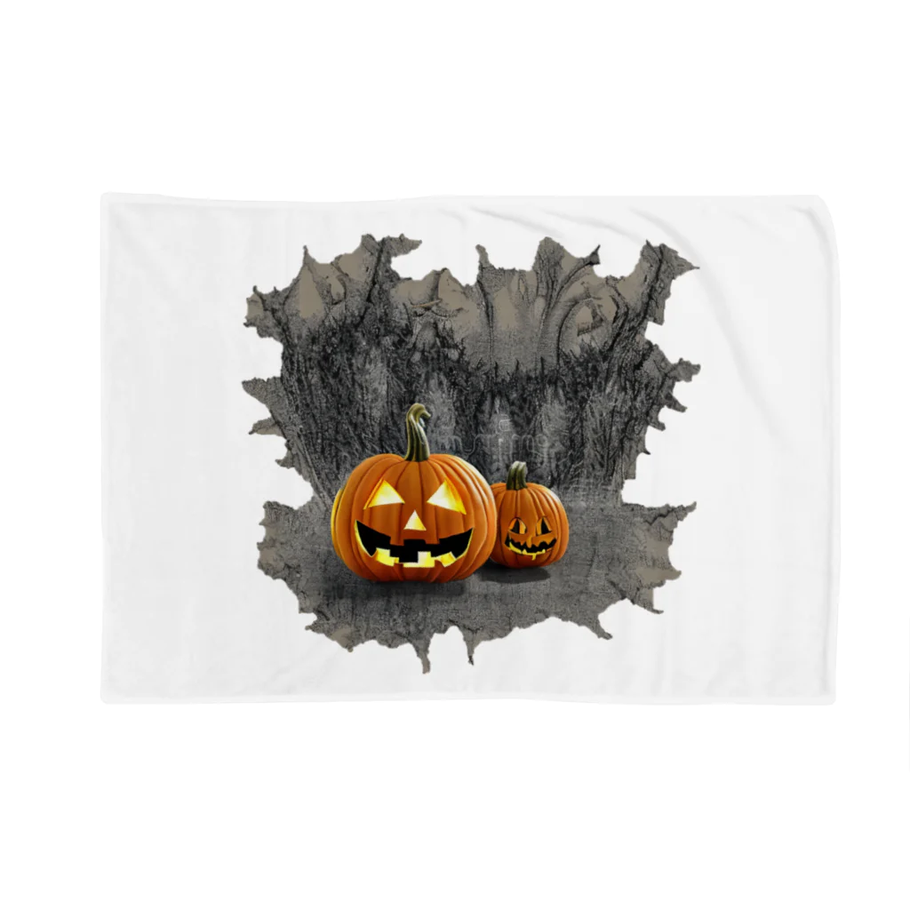 y's shopのハロウィンカボチャ Blanket