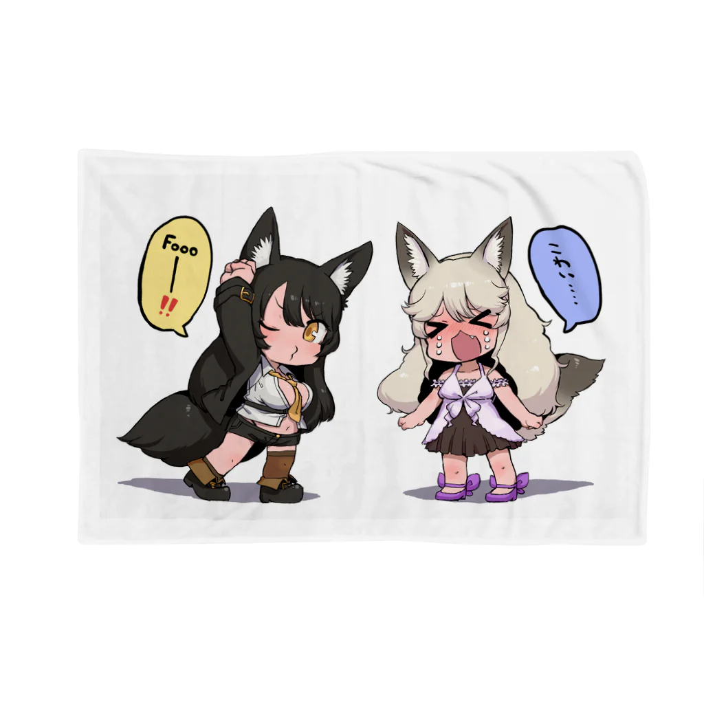 大上姉妹とお買い物の大上姉妹　４周年グッズ Blanket